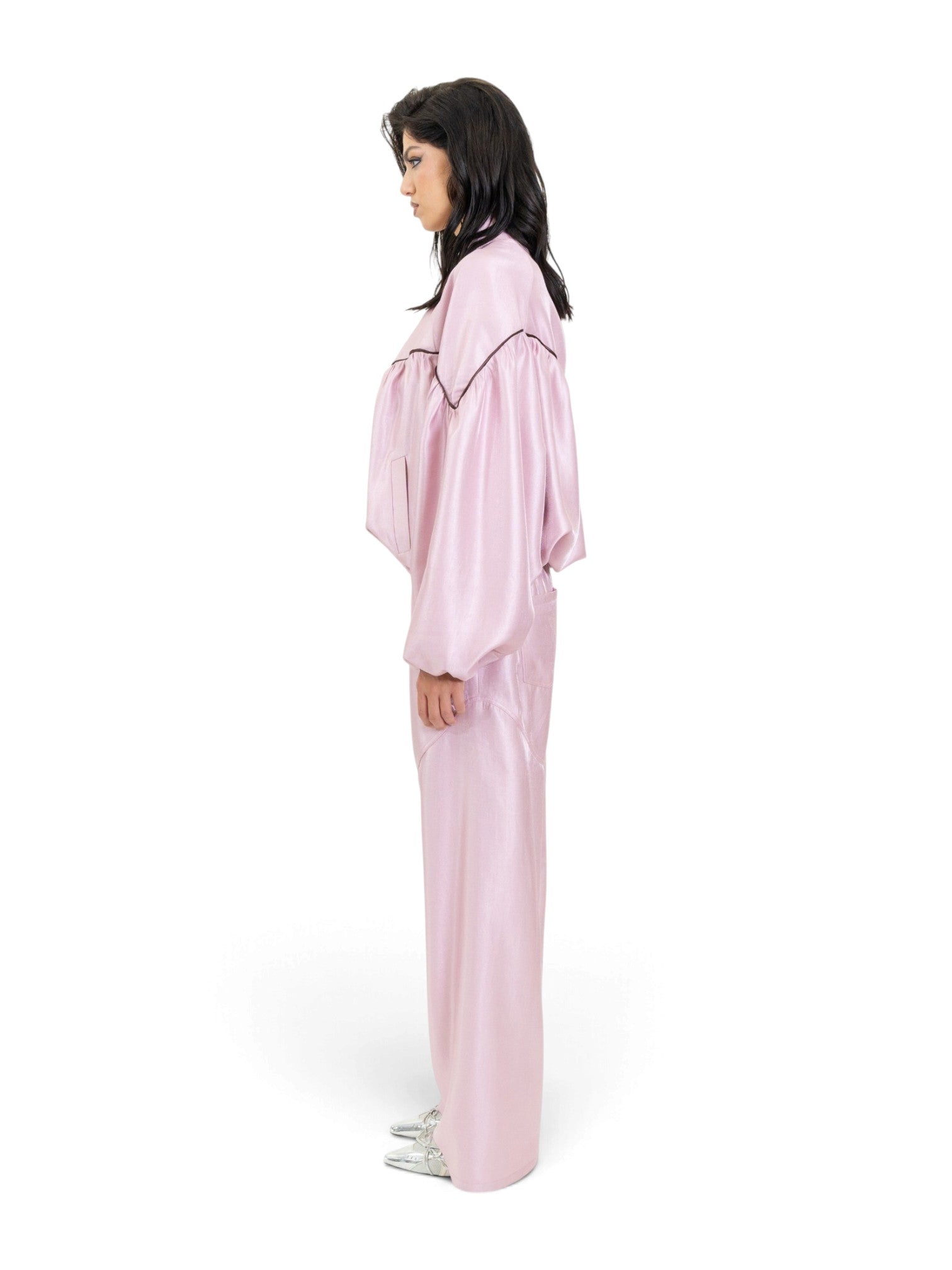 PINK BOMBER JACKET Immagine secondaria del prodotto