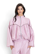 PINK BOMBER JACKET