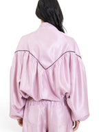 PINK BOMBER JACKET