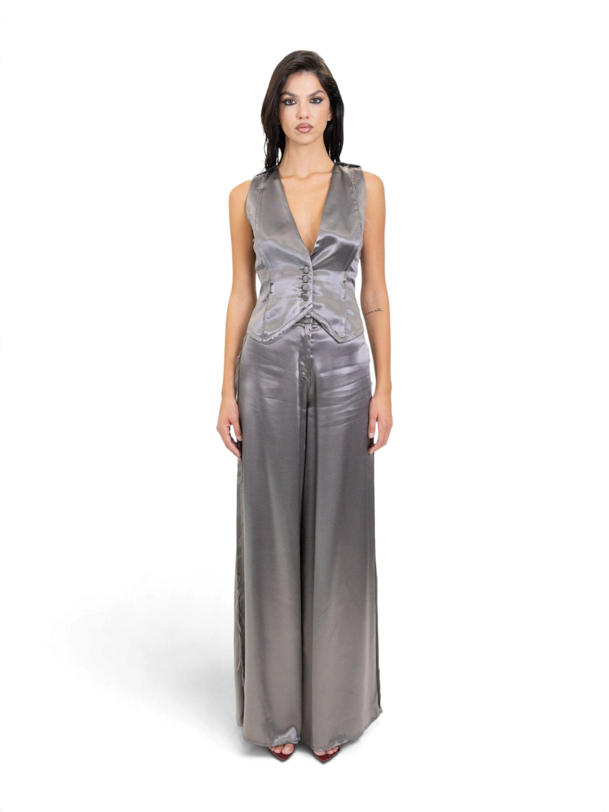 SILVER GILET