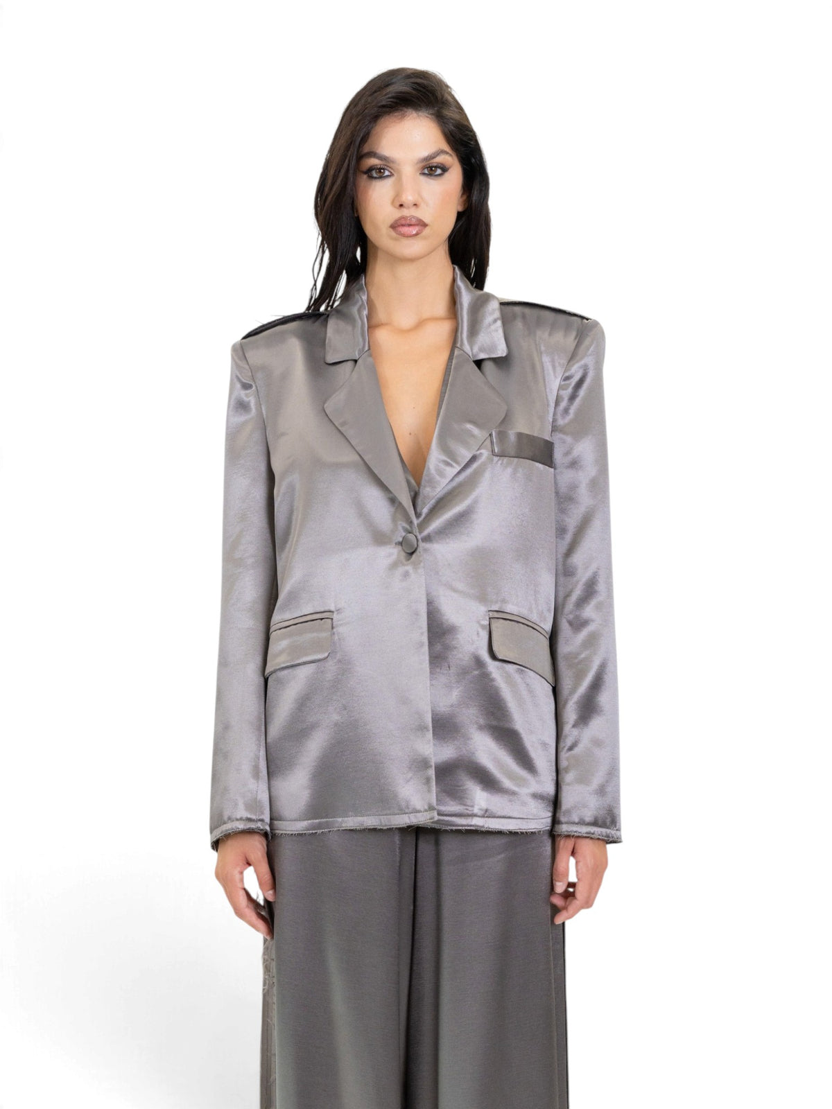 SILVER BLAZER