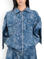 LACE DENIM JACKET
