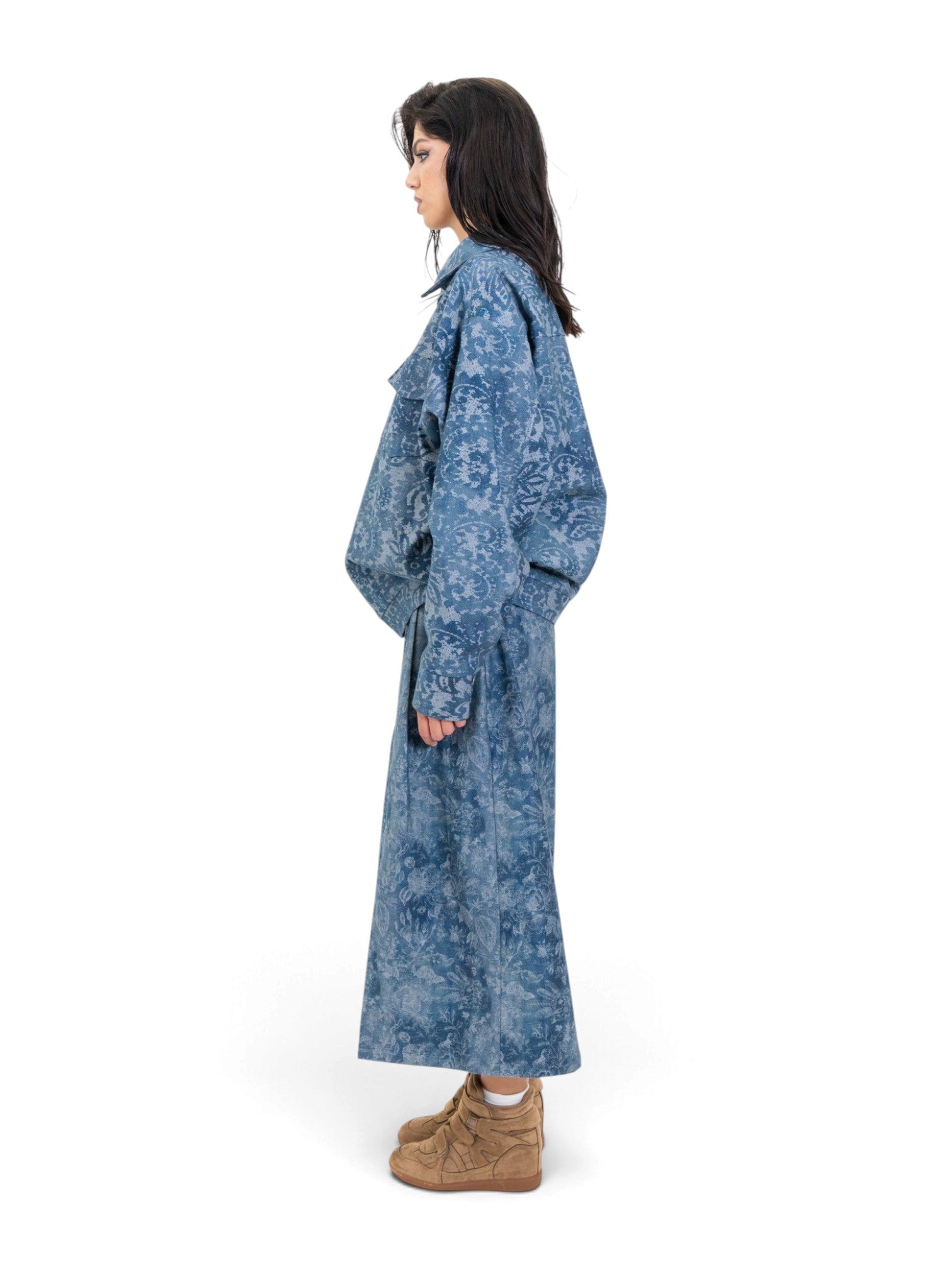 LACE DENIM JACKET Immagine secondaria del prodotto