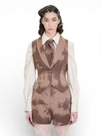 GILET VINTAGE CHECK