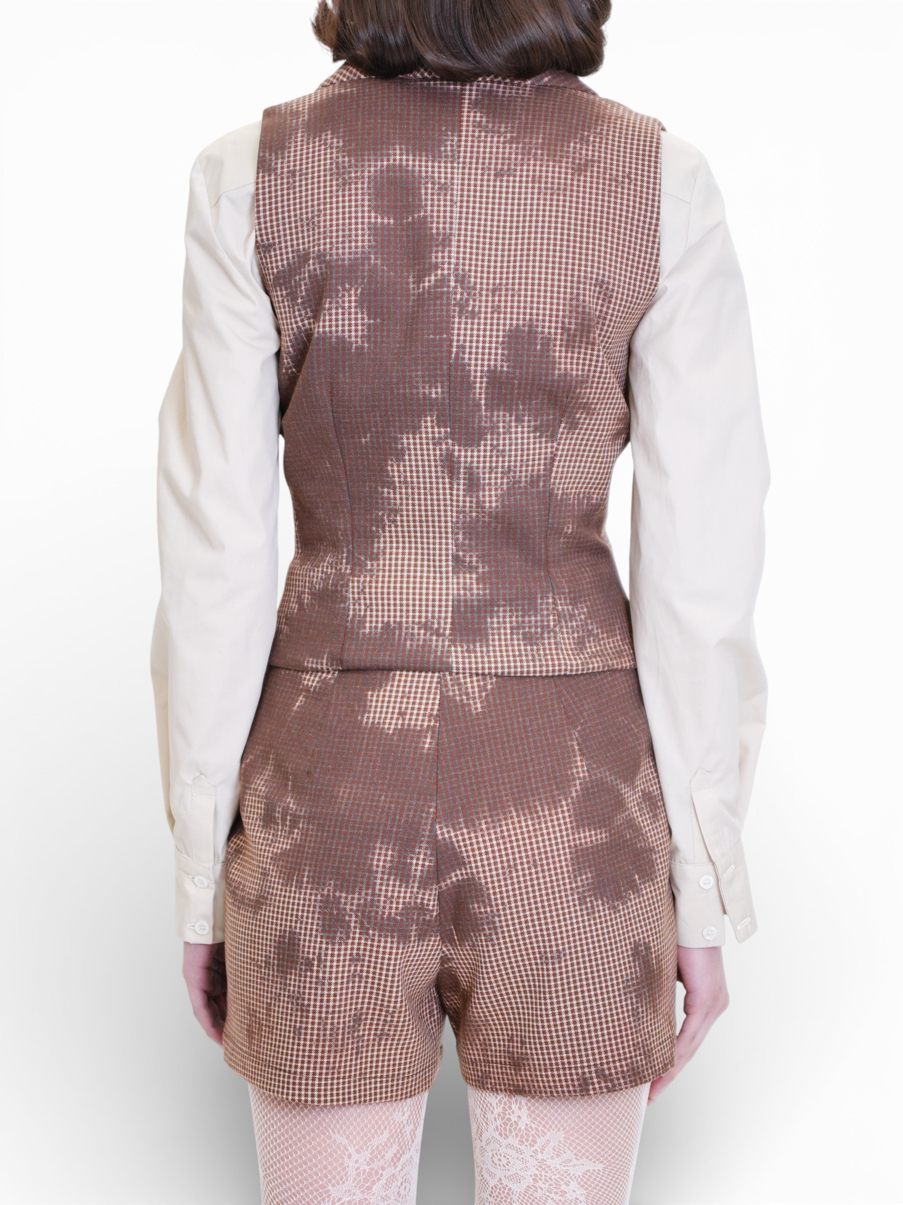 GILET VINTAGE CHECK