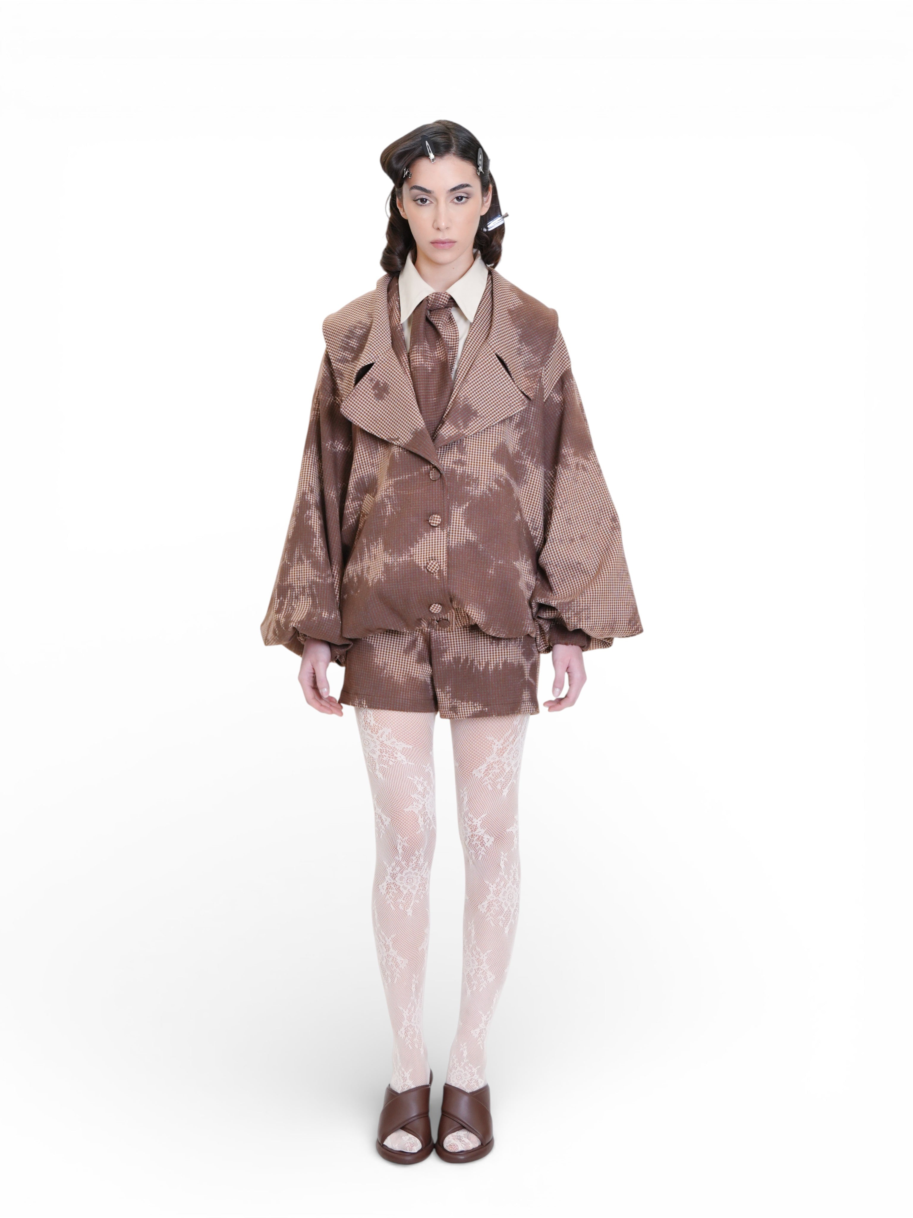 BOMBER VINTAGE CHECK Immagine secondaria del prodotto