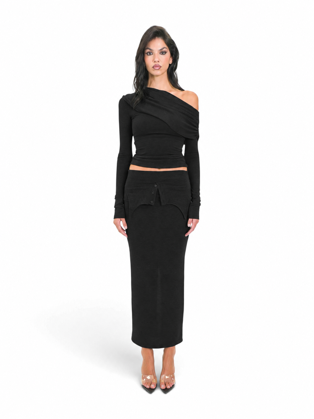 TANK LAYERED SKIRT Immagine secondaria del prodotto
