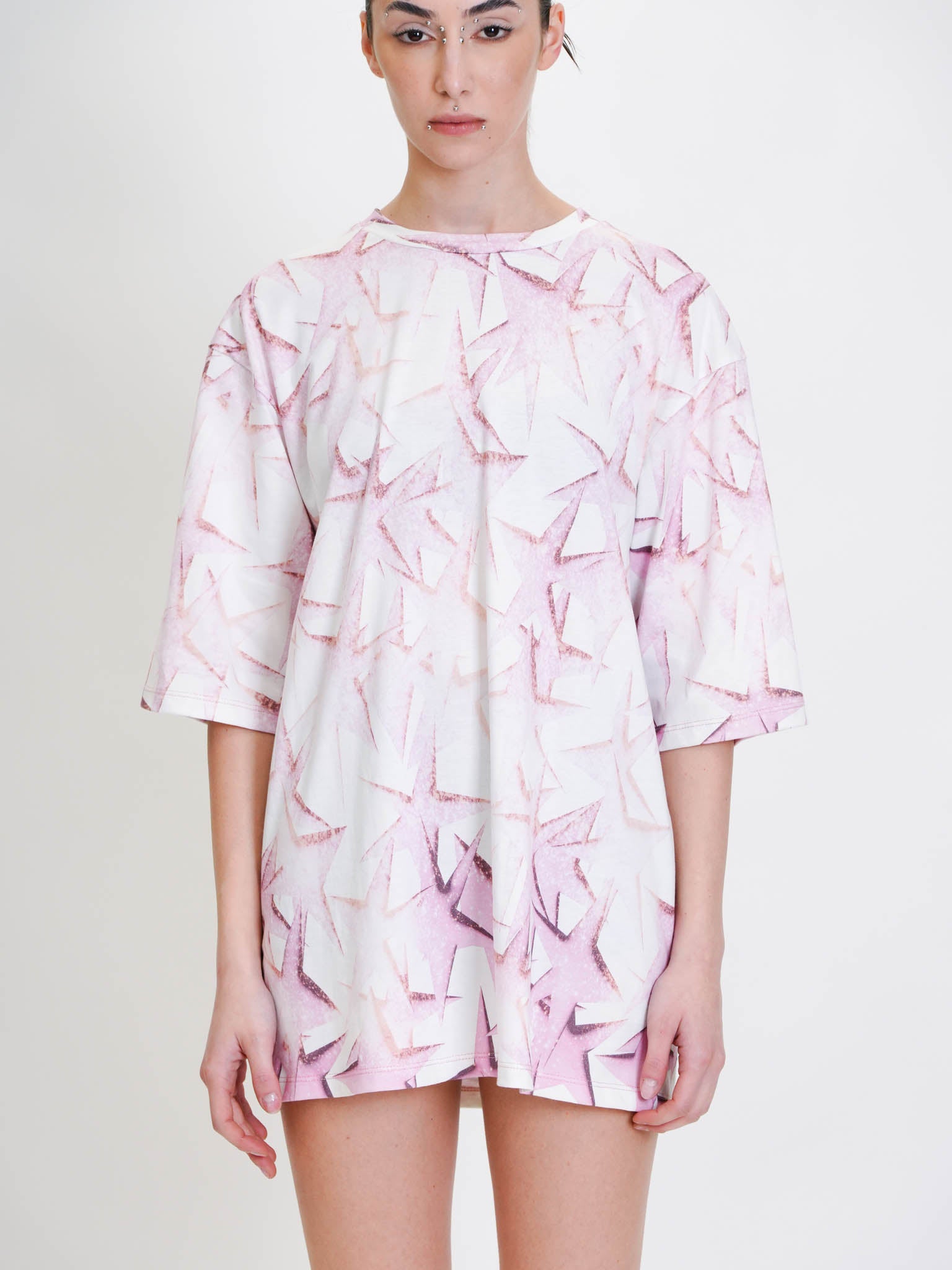 T-SHIRT OVERSIZE STELLE Immagine secondaria del prodotto